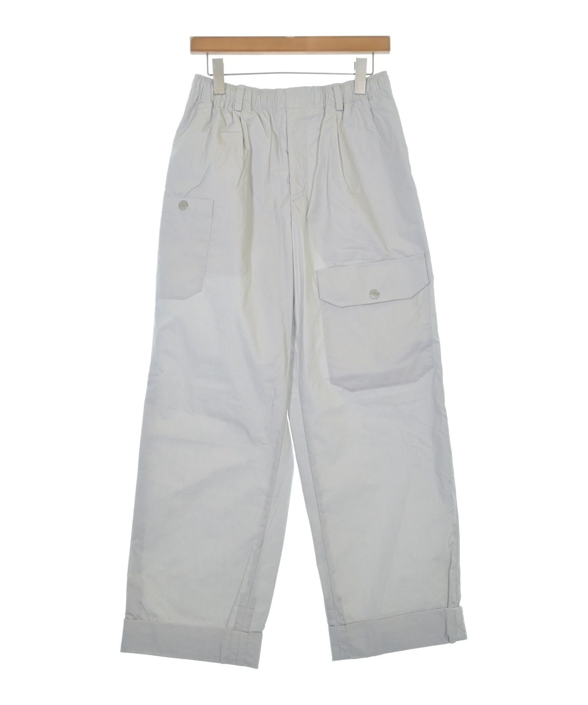 HERMES（エルメス）カーゴパンツ グレー サイズ:40(XS位) メンズ