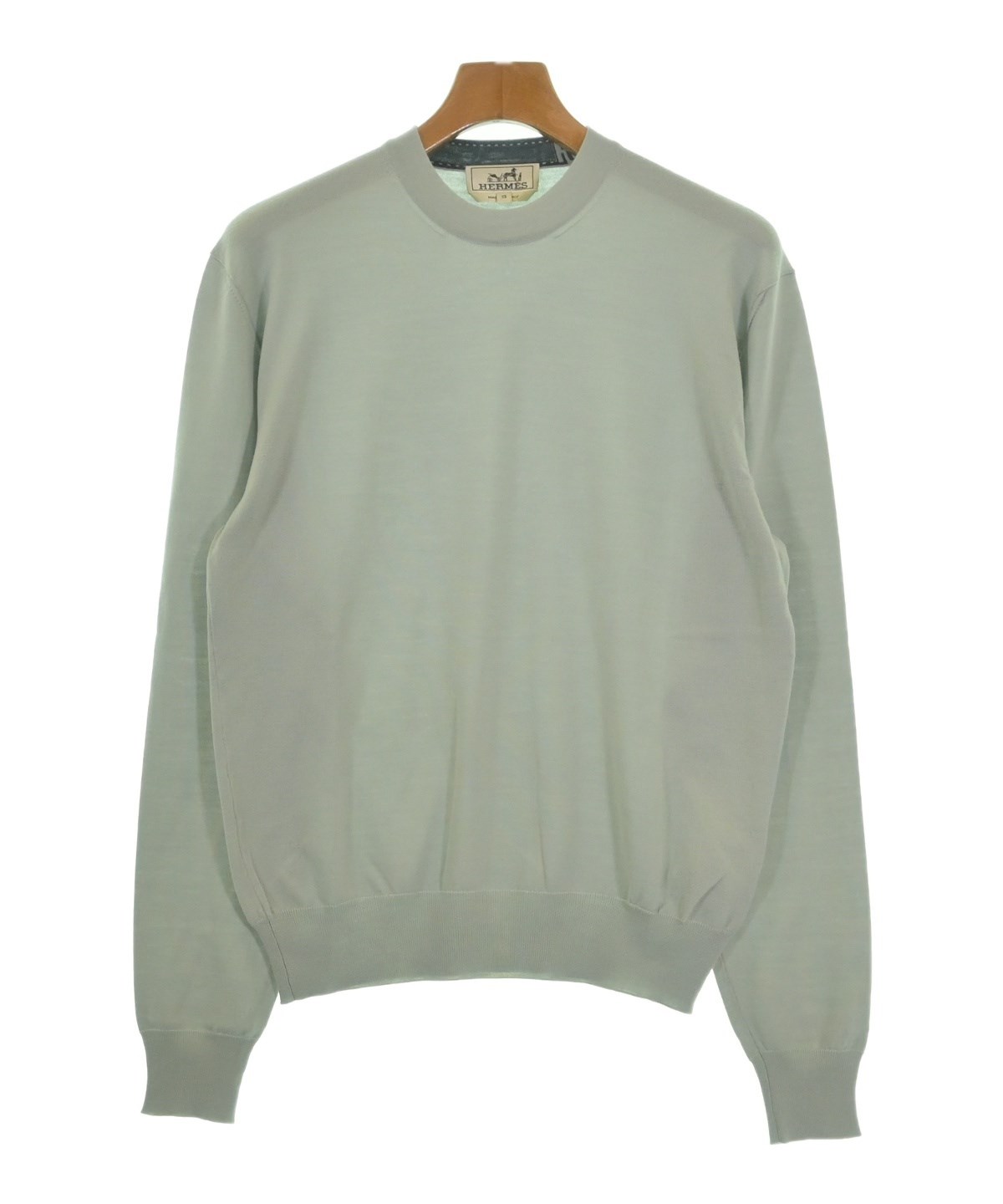 HERMES（エルメス）ニット・セーター グレー サイズ:XS メンズ
