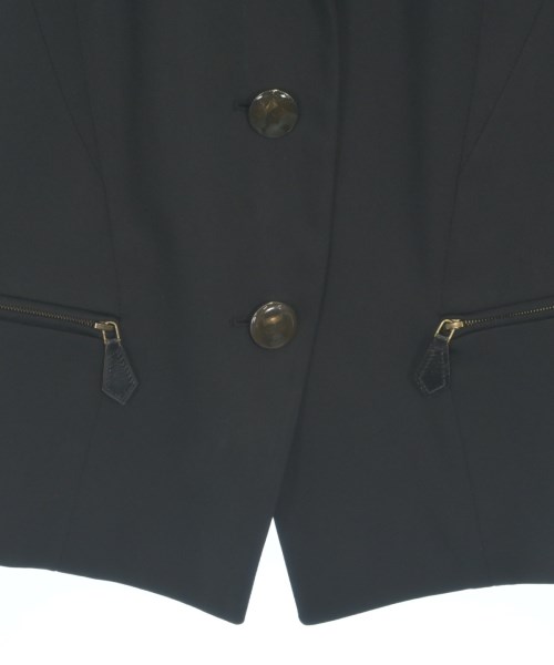 HERMES（エルメス）テーラードジャケット 黒 サイズ:40(M位) レディース/2200637964036