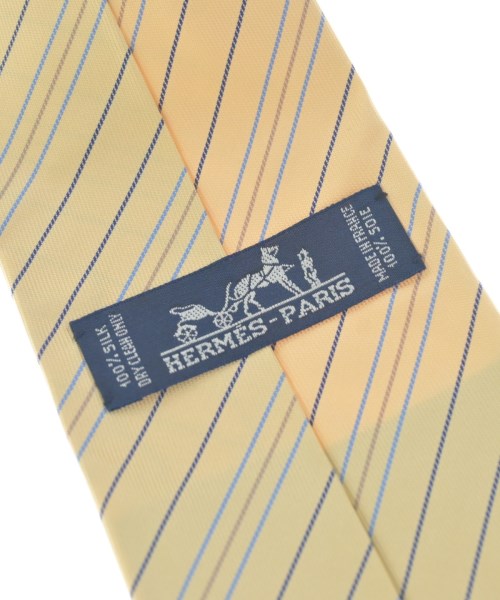 HERMES（エルメス）ネクタイ 黄 サイズ:- メンズ/2200622987248