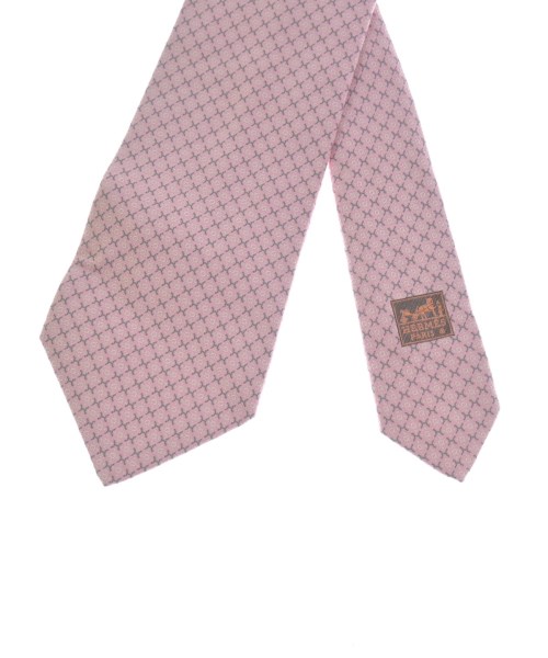 HERMES（エルメス）ネクタイ ピンク サイズ:- メンズ/2200622987286