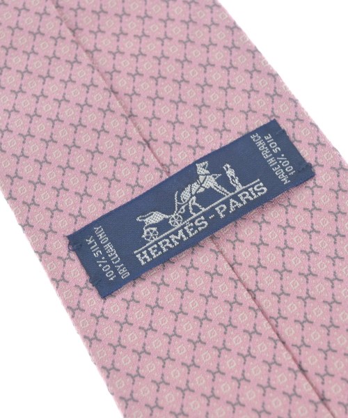 HERMES（エルメス）ネクタイ ピンク サイズ:- メンズ/2200622987286
