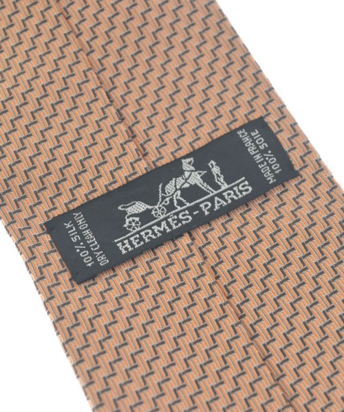 HERMES（エルメス）ネクタイ オレンジ サイズ:- メンズ/2200622987323