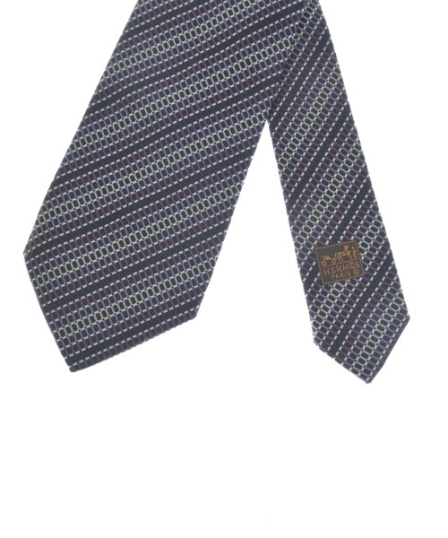 HERMES（エルメス）ネクタイ 黒 サイズ:- メンズ/2200622987354