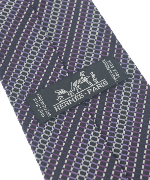 HERMES（エルメス）ネクタイ 黒 サイズ:- メンズ/2200622987354