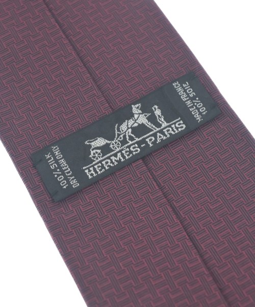HERMES（エルメス）ネクタイ 赤 サイズ:- メンズ/2200622987361