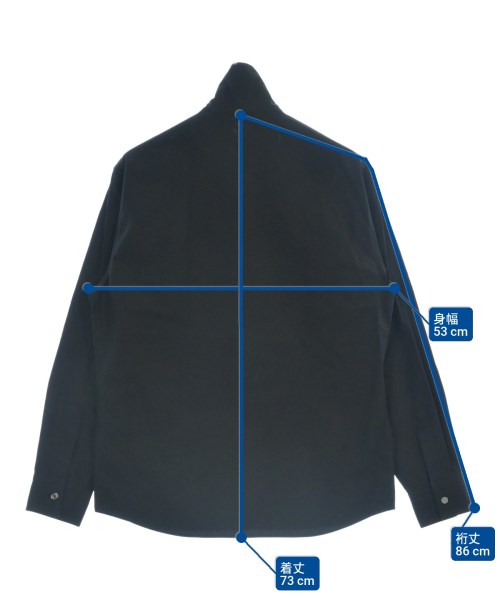 HERMES（エルメス）カジュアルシャツ 黒 サイズ:38/15(S位) メンズ/2200638471052