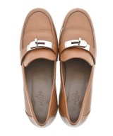 HERMES（エルメス）ドレスシューズ/ローファー 茶 サイズ:EU37 1/2(24cm位) レディース/2200638492040