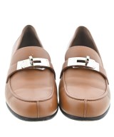 HERMES（エルメス）ドレスシューズ/ローファー 茶 サイズ:EU37 1/2(24cm位) レディース/2200638492040