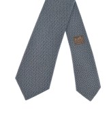 HERMES（エルメス）ネクタイ グレー サイズ:- メンズ/2200624233046