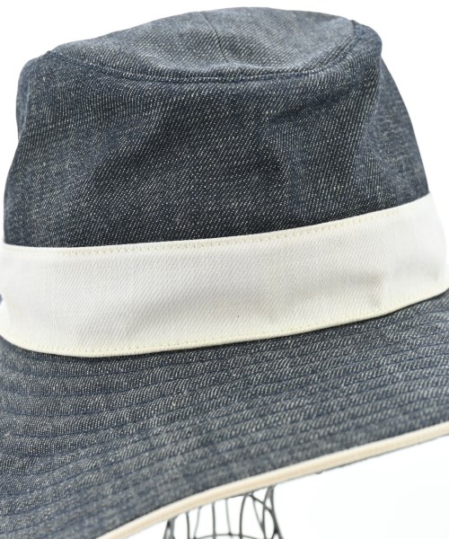 HERMES（エルメス）ハット 紺 サイズ:58 レディース/2200639053011