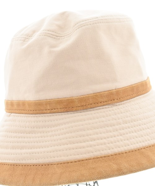HERMES（エルメス）ハット ベージュ サイズ:57 レディース/2200639053035