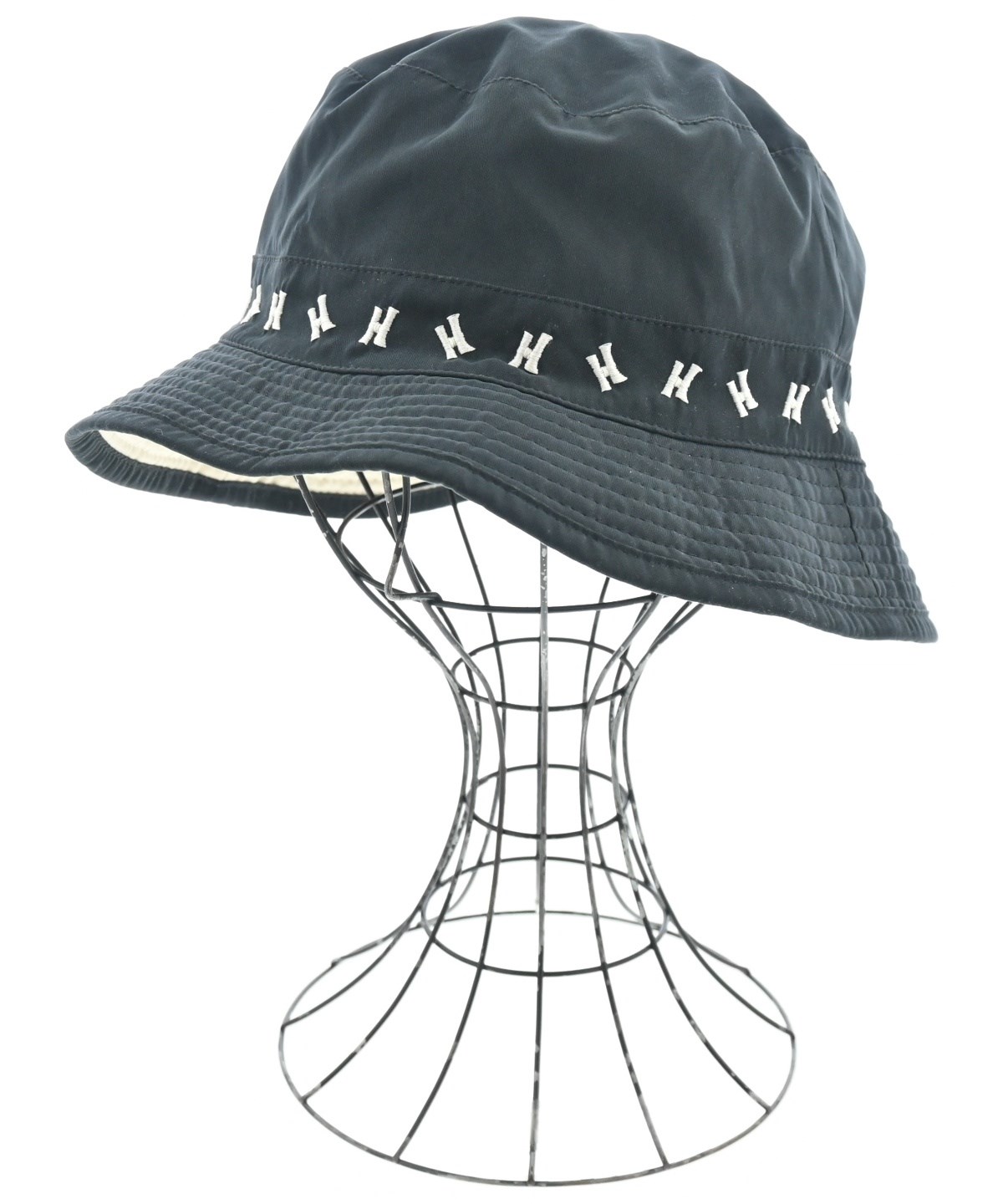 HERMES（エルメス）ハット 黒 サイズ:59 レディース/2200639053042