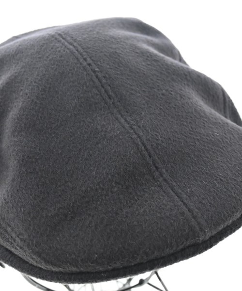 HERMES（エルメス）ハンチング・ベレー帽 黒 サイズ:55 レディース/2200639053059