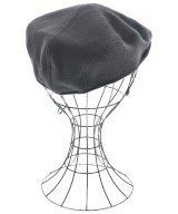 HERMES（エルメス）ハンチング・ベレー帽 黒 サイズ:55 レディース/2200639053059