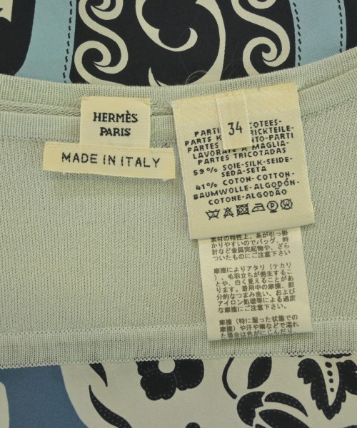 HERMES（エルメス）ニット・セーター 青 サイズ:34(XXS位) レディース/2200639139067