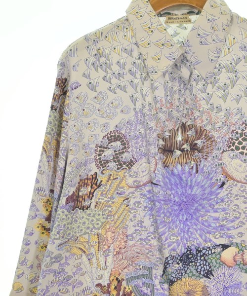 HERMES（エルメス）カジュアルシャツ グレー サイズ:40(M位) レディース/2200639139074