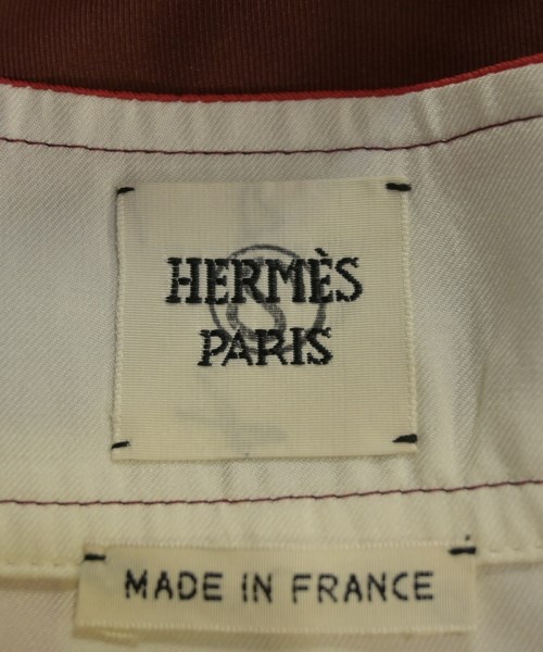 HERMES（エルメス）ひざ丈スカート 白 サイズ:36(XS位) レディース/2200639585130