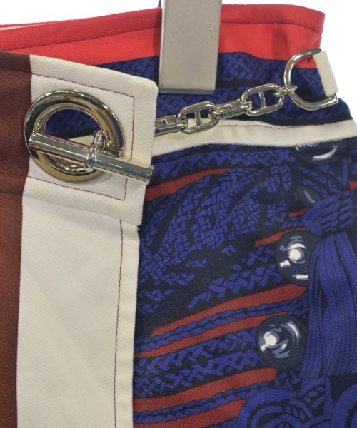 HERMES（エルメス）ひざ丈スカート 白 サイズ:36(XS位) レディース/2200639585130