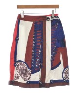 HERMES（エルメス）ひざ丈スカート 白 サイズ:36(XS位) レディース/2200639585130