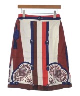 HERMES（エルメス）ひざ丈スカート 白 サイズ:36(XS位) レディース/2200639585130