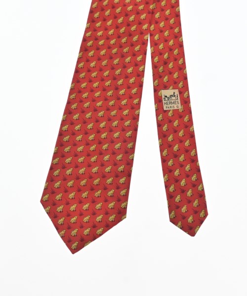 HERMES（エルメス）ネクタイ オレンジ サイズ:- メンズ/2200639647067