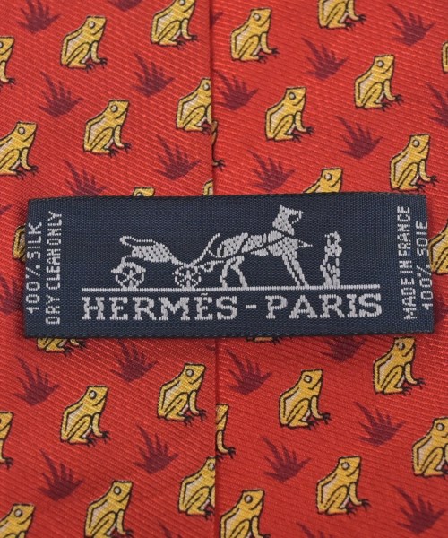 HERMES（エルメス）ネクタイ オレンジ サイズ:- メンズ/2200639647067