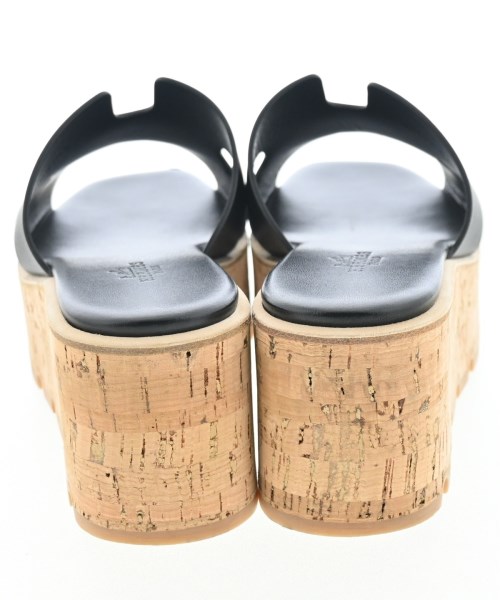 HERMES（エルメス）サンダル 黒 サイズ:EU37(23.5cm位) レディース/2200639691022