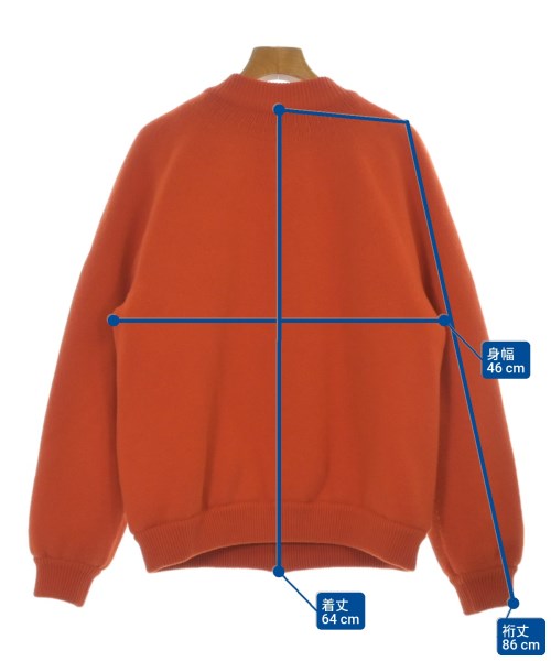 HERMES（エルメス）ブルゾン オレンジ サイズ:40(M位) レディース/2200639827018