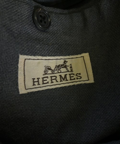 HERMES（エルメス）テーラードジャケット グレー サイズ:50(XL位) メンズ/2200640106065