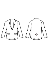 HERMES（エルメス）テーラードジャケット グレー サイズ:50(XL位) メンズ/2200640106065