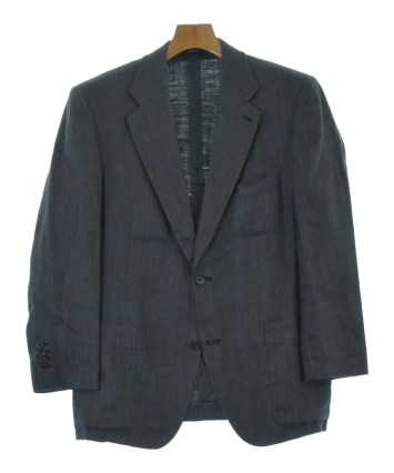 HERMES（エルメス）テーラードジャケット 紺 サイズ:48(L位) メンズ