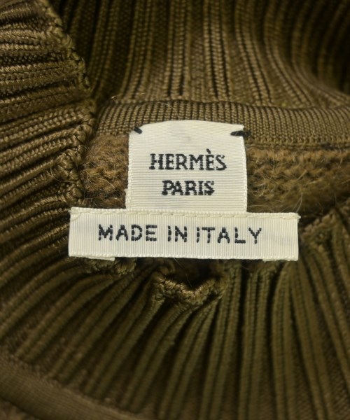 HERMES（エルメス）ニット・セーター 茶 サイズ:40(M位) レディース/2200640590017