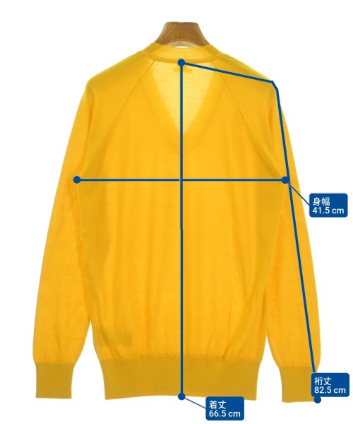 HERMES（エルメス）ニット・セーター 黄 サイズ:34(XS位) レディース/2200640590024