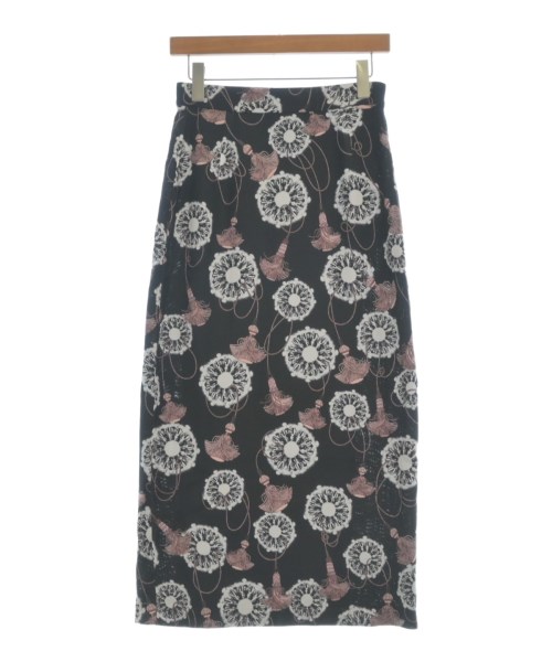 HERMES（エルメス）ロング・マキシ丈スカート 黒 サイズ:36(XS位) レディース/2200640590031