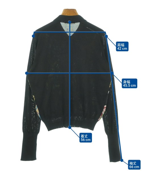 HERMES（エルメス）ニット・セーター 黒 サイズ:40(M位) レディース/2200640726010