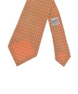 HERMES（エルメス）ネクタイ オレンジ サイズ:- メンズ/2200640792213