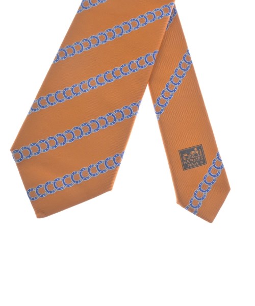 HERMES（エルメス）ネクタイ オレンジ サイズ:- メンズ/2200640792220