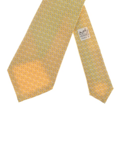 HERMES（エルメス）ネクタイ 黄 サイズ:- メンズ/2200640792237