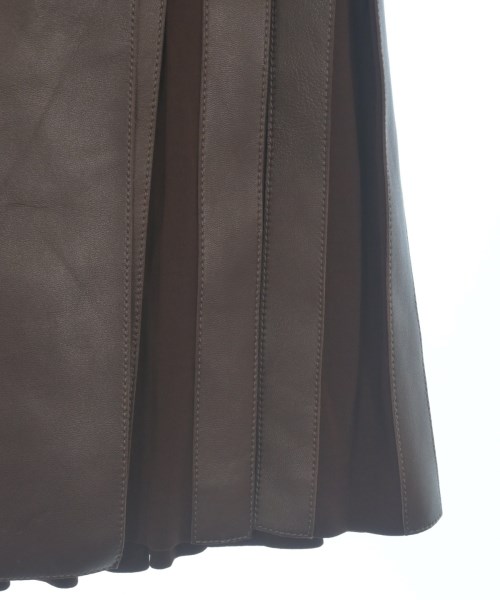 HERMES（エルメス）ロング・マキシ丈スカート 茶 サイズ:38(S位) レディース/2200640792343