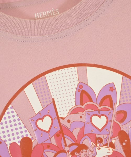 HERMES（エルメス）Tシャツ・カットソー ピンク サイズ:36(XS位) レディース/2200641186042