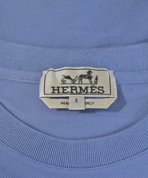 HERMES（エルメス）Tシャツ・カットソー 青 サイズ:S メンズ/2200641186059