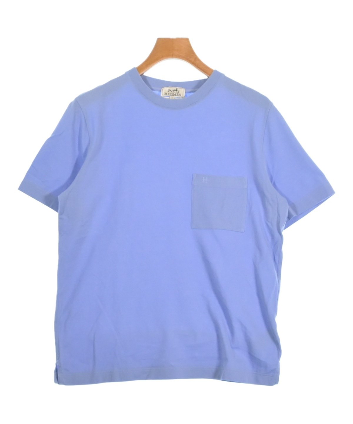 HERMES（エルメス）Tシャツ・カットソー 青 サイズ:S メンズ