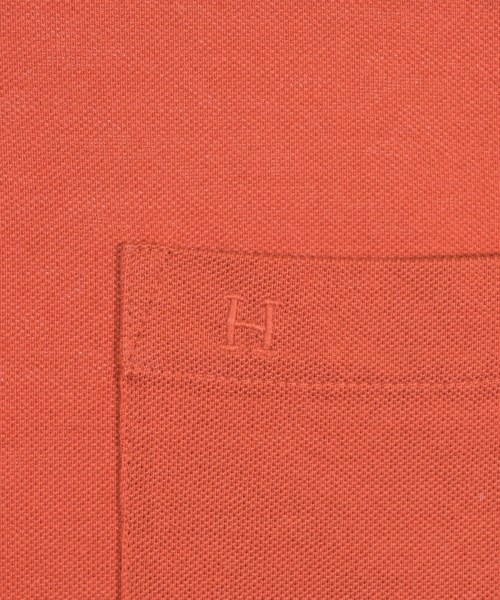 HERMES（エルメス）ポロシャツ オレンジ サイズ:S メンズ/2200641186073
