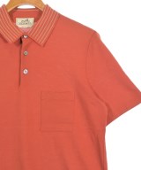 HERMES（エルメス）ポロシャツ オレンジ サイズ:S メンズ/2200641186073