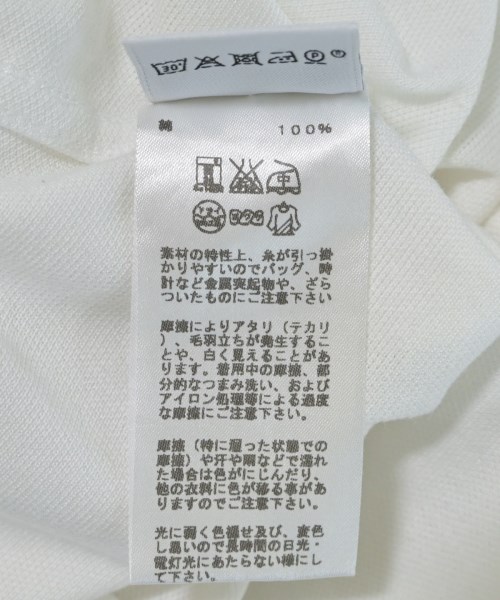 HERMES（エルメス）Tシャツ・カットソー 白 サイズ:S メンズ/2200641186080