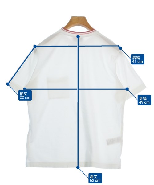 HERMES（エルメス）Tシャツ・カットソー 白 サイズ:S メンズ/2200641186080