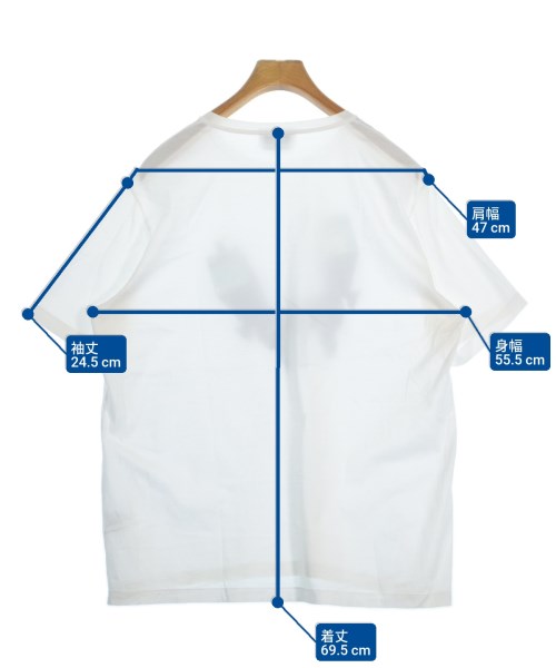 HERMES（エルメス）Tシャツ・カットソー 白 サイズ:XL メンズ/2200641186103