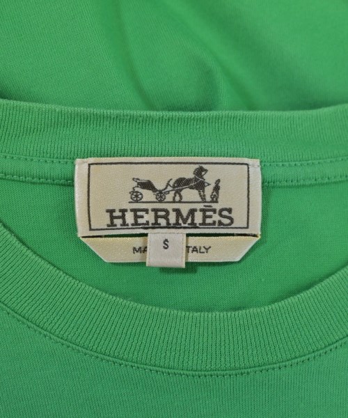 HERMES（エルメス）Tシャツ・カットソー 緑 サイズ:S メンズ/2200641186110