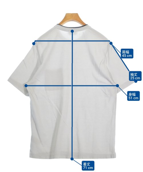 HERMES（エルメス）Tシャツ・カットソー グレー サイズ:L メンズ/2200641186134